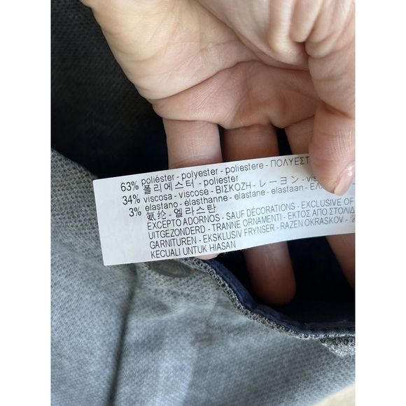 Zara Men’s Dress Pants - Size 32 - Gray - Picture 8 of 9